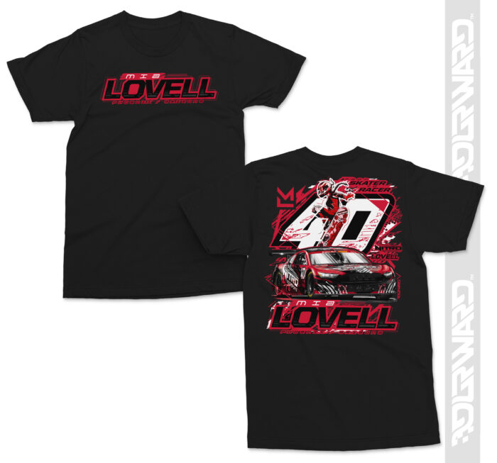 2025 Mia Lovell T-shirt (Black)