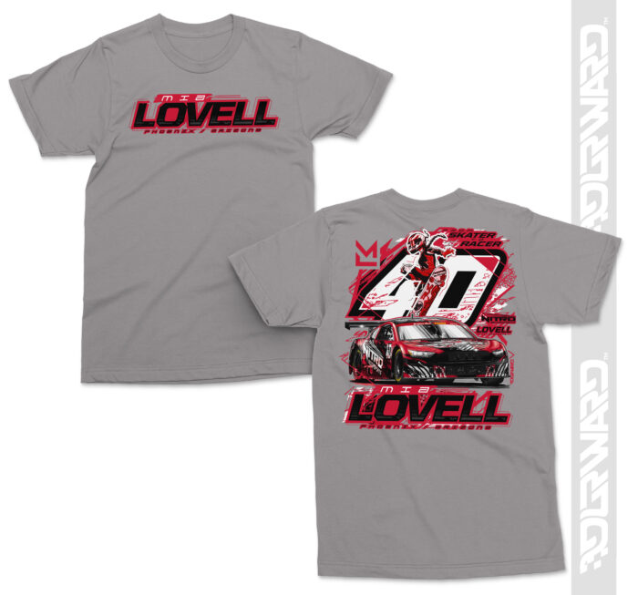 2025 Mia Lovell T-shirt (Grey)